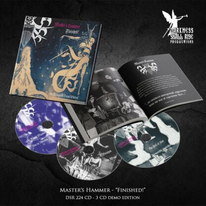 MASTER'S HAMMER - Finished! 3 CD hardback book