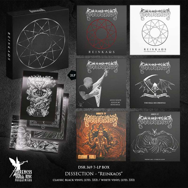 DISSECTION - Reinkaos – 20th Anniversary 7-LP Box (White) PRE