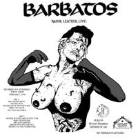 BARBATOS - Razor Leather Live! LP